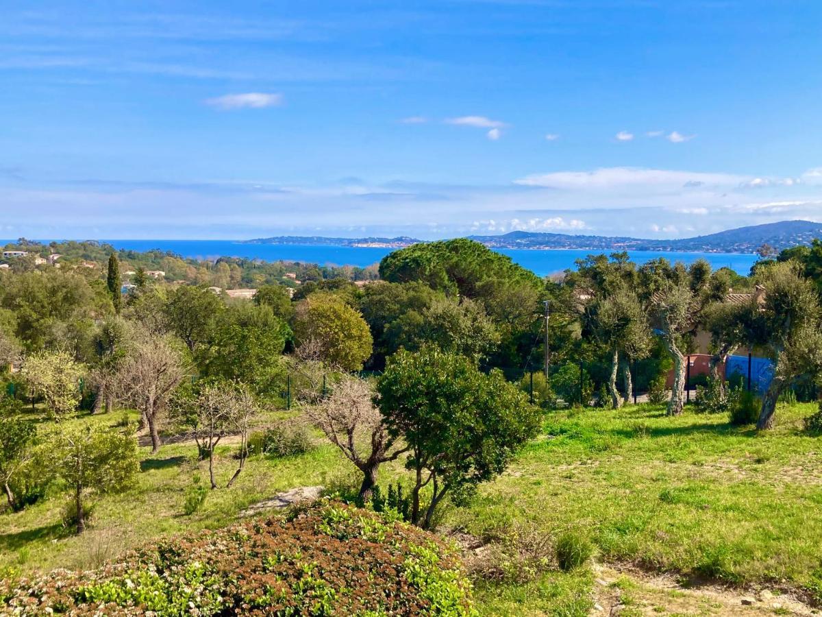 Les Restanques Vue Mer Pressoir 3131 Grimaud Luaran gambar